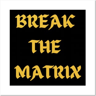 BREAK THE MATRIX Posters and Art